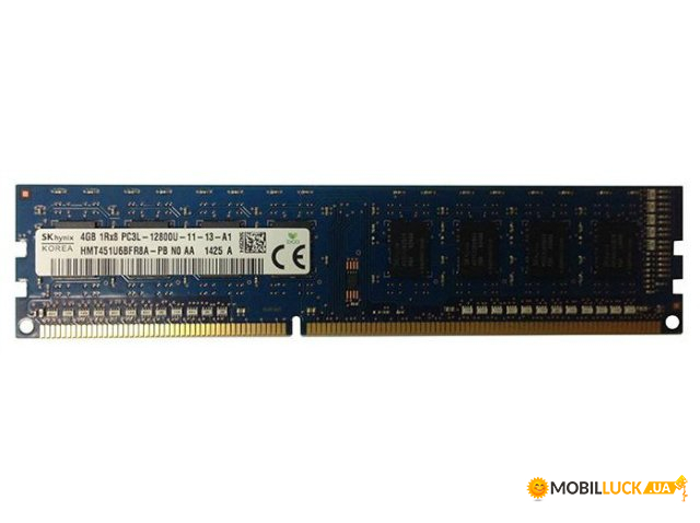 '   DDR3L 4GB/1600 Hynix (HMT451U6BFR8A-PBN0) Refurbished