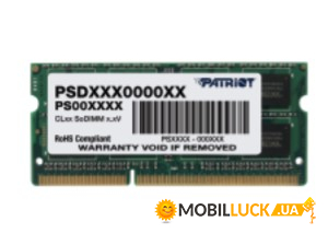    Patriot DDR3 1600 4GB (PSD34G16002S)