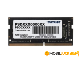    Patriot DDR4 2666 4GB (PSD44G266681S)