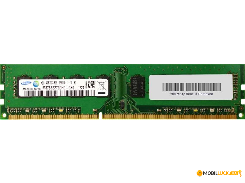    DDR3 4GB/1600 Samsung (M378B5273CH0-CK0) Refurbished