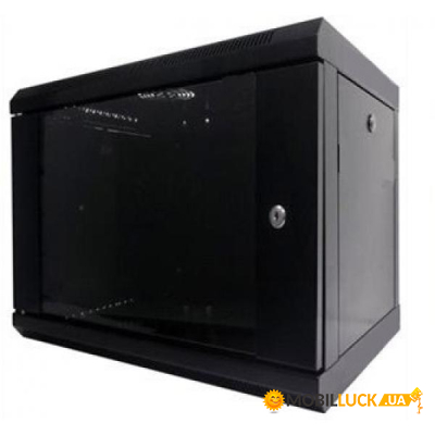   Hypernet 9U 19 600x350 (WMNC-35-9U-FLAT-AC-BLACK)