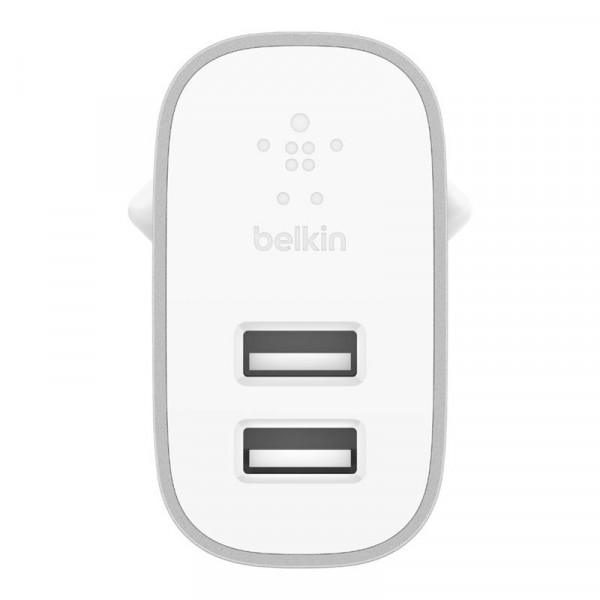   Belkin Boost Up 2USB 4.8A Silver (F7U049VFSLV)