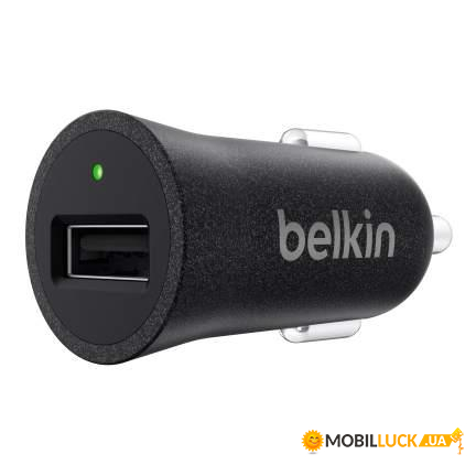   Belkin Mixit Premium 1USB 2.4A Black (F8M730btBLK)