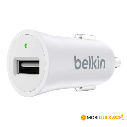   Belkin Mixit Premium 1USB 2.4A White (F8M730btWHT)