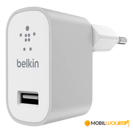   Belkin Mixit Premium 1USB 2.4A Silver (F8M731vfSLV)