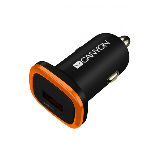   Canyon 1USB 1A Black (CNE-CCA01B)