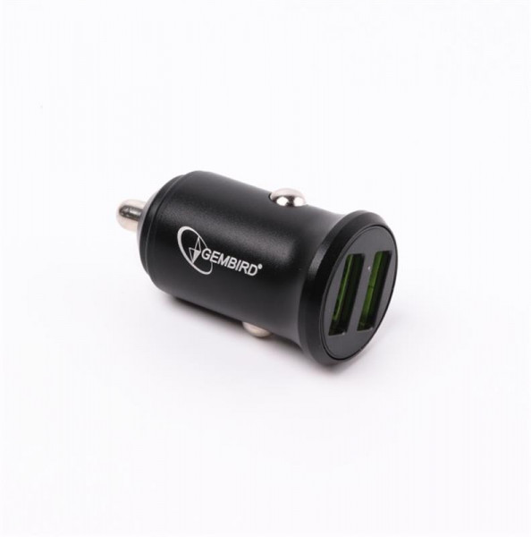   Gembird 2USB 3A Black (MP3A-UC-CAR10)