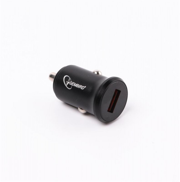   Gembird 1USB 3A Q3.0 Black (MP3A-UC-CAR11)