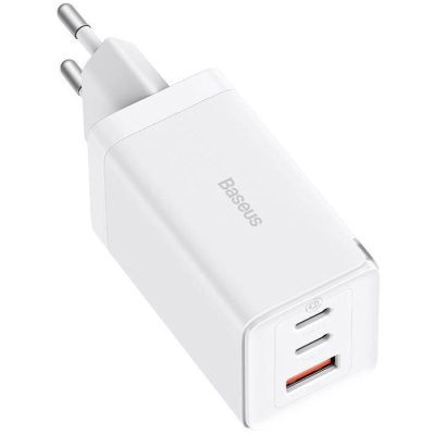   Baseus 65W GaN5 Pro 2C+U(CCGP120202 ) white (960194)