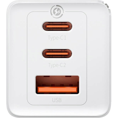   Baseus 65W GaN5 Pro 2C+U(CCGP120202 ) white (960194)