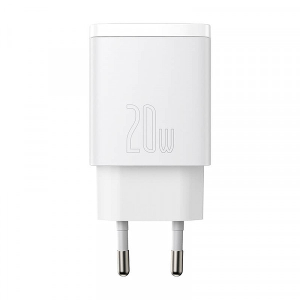   Baseus CCXJ-B02 1Usb 1Type-C 3A White (25390)