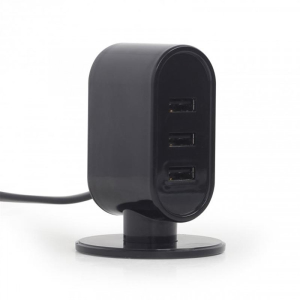   EnerGenie 3USB 3.1A Black (EG-U3C3A-01-MX)