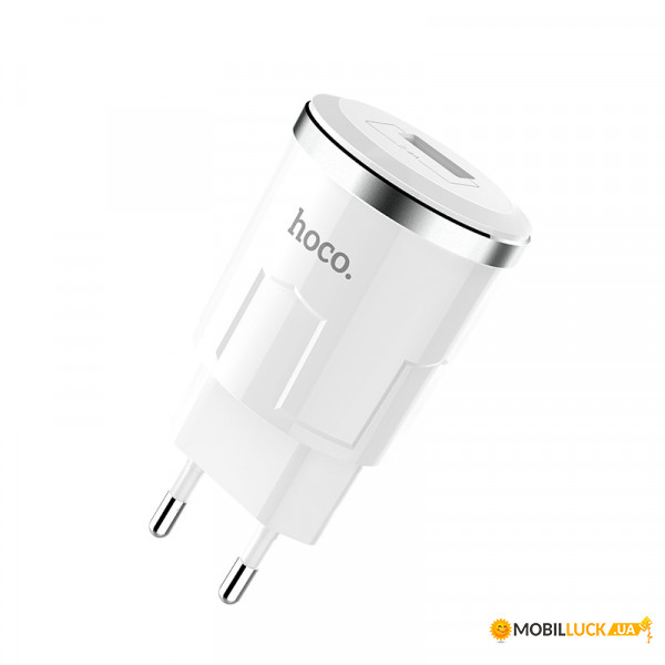   Hoco Thunder C37A 1USB, 2.4A White