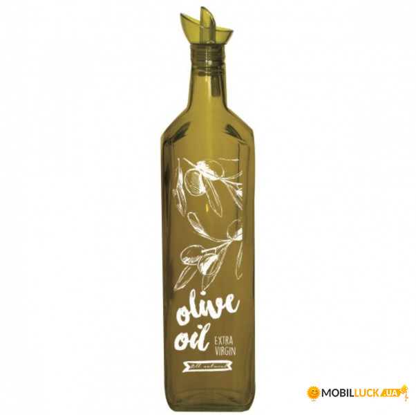   볿 Herevin Oil&Vinegar Bottle-Green-Olive 151079-068 1000 