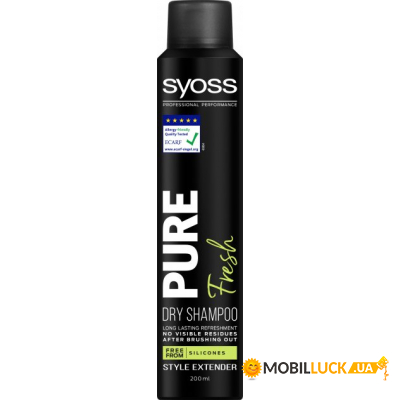   Syoss Pure Fresh 200  (9000101231502)