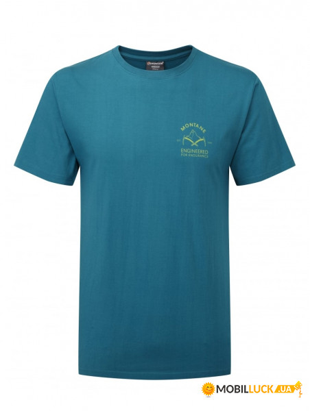  Montane Piolet T-Shirt Zanskar Blue XL