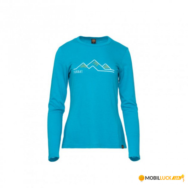   Turbat Cozy Logo LS Wmn lagoon XXL  (012.004.1731)