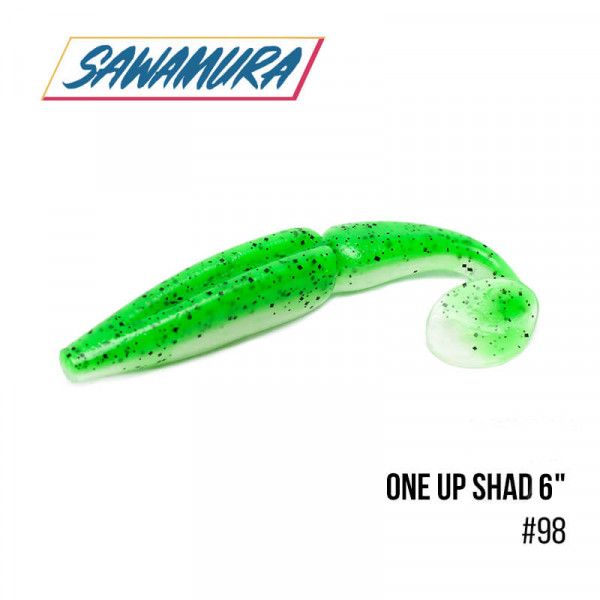  Sawamura OneUp Shad 6 4  (098)