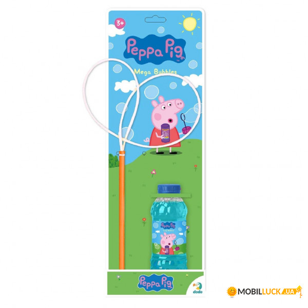   DoDo Toys Mega Bubbles Peppa Pig 200178 450  