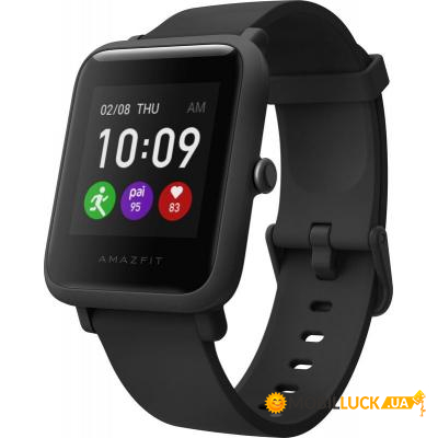 - Amazfit BipS Lite Charcoal Black