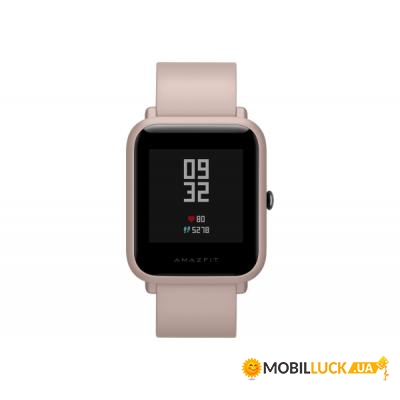 - Amazfit Bip Pink Lite