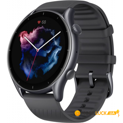 - Amazfit GTR 3 Thunder Black