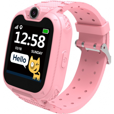 - Canyon CNE-KW31BB Kids smartwatch Tony, Pink (CNE-KW31RR)