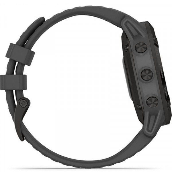 �����-���� Garmin Fenix 6 Pro Solar Black with Slate Gray Band (010-02410-11/10)