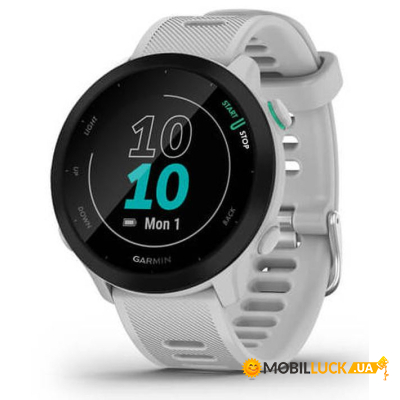 - Garmin Forerunner 55 White (010-02562-11) 