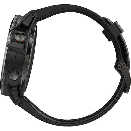 - Garmin Fenix 5 Slate Gray Sapphire With Black Band (010-01733-00, 010-01688-60)