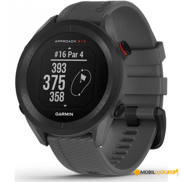 - Garmin Approach S12 Slate Grey (010-02472-13) 