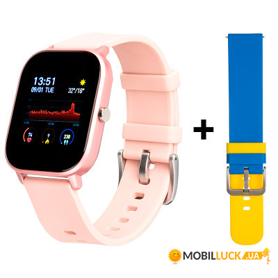 - Gelius Pro GP-L8P (AMAZWATCH GT 2021) (IPX7) Pink