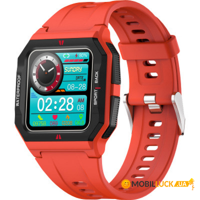 - Gelius Pro GP-SW006 (Old School) (IPX7) Red (00000086358)