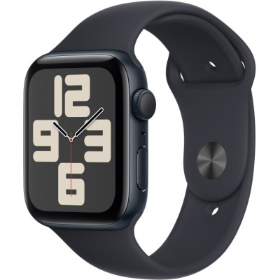 �����-���� Apple Watch SE 2 GPS 44mm Midnight Aluminium Case with Midnight Sport Band M/L (MRE93)