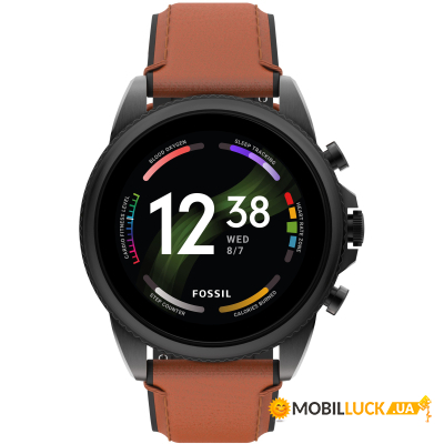 - Fossil Gen 6 Brown Leather (FTW4062)