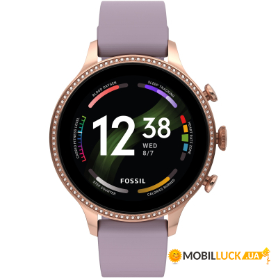 - Fossil Gen 6 Purple Silicone (FTW6080)