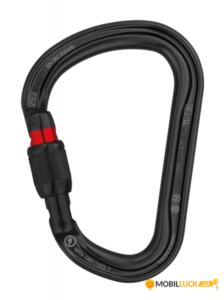  Petzl William Scew Lock (1052-M36A SLN)