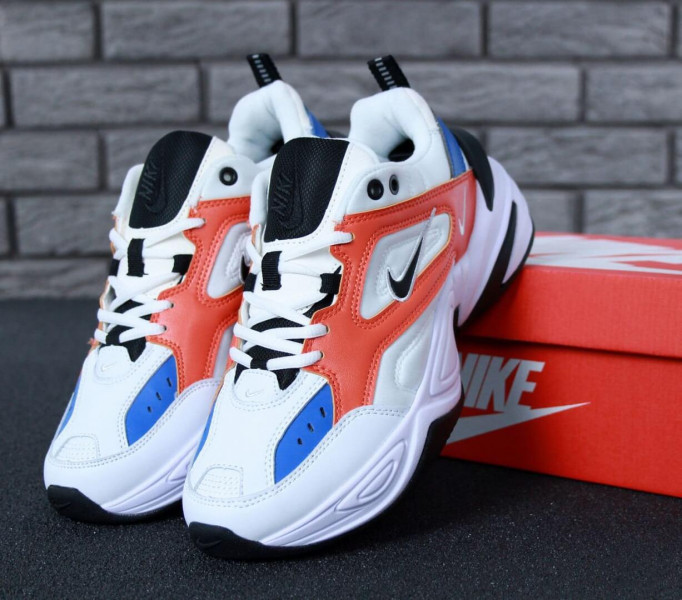  Nike M2K Tekno White Blue Red ( 2  --     36-45) , 36