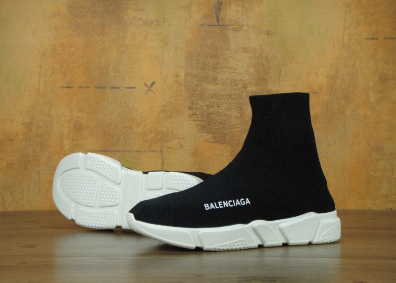  Balenciaga Speed Trainer Black White (   -  36-45) 37