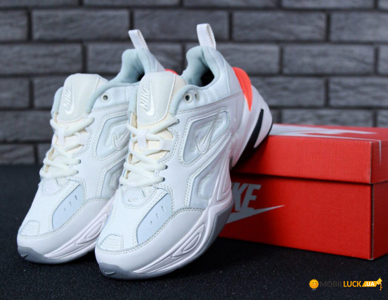  Nike M2K Tekno White Orange ( 2  )     43