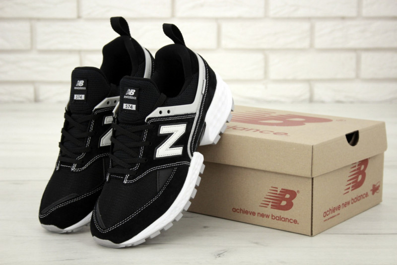   New Balance 574 V2 Sport Black White (  574 -) 42