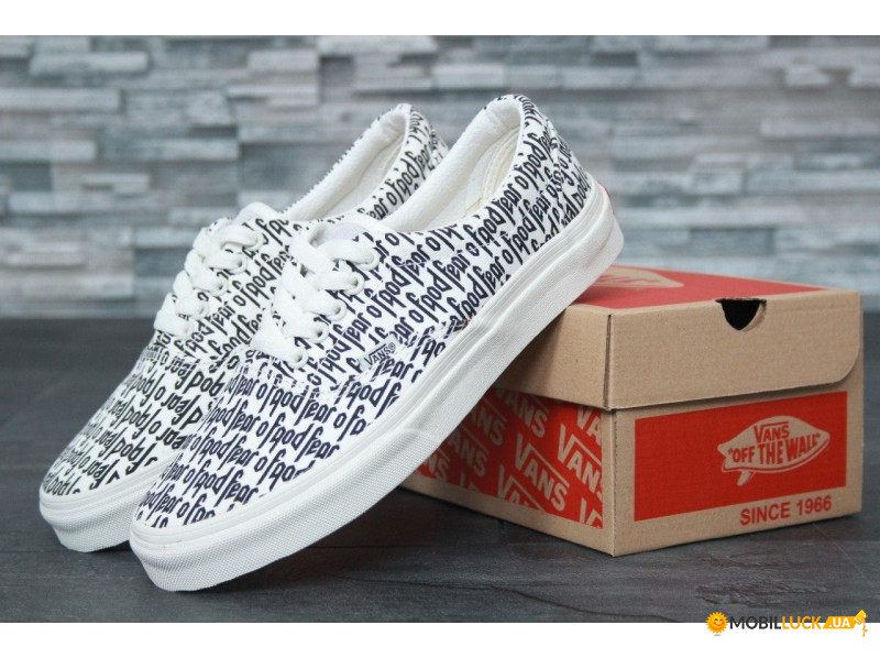  Vans Authentic Fear Of God White ()    38