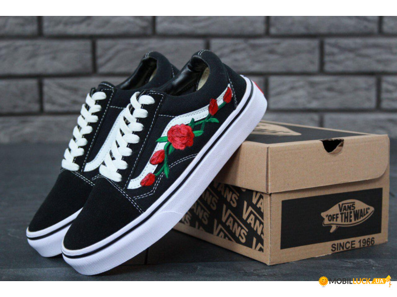  Vans Old Skool Art Black White Rose (    -  )     38