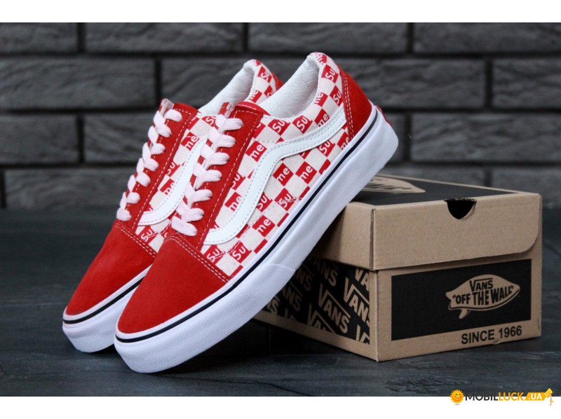  Vans Old Skool Supreme Red (     )     40