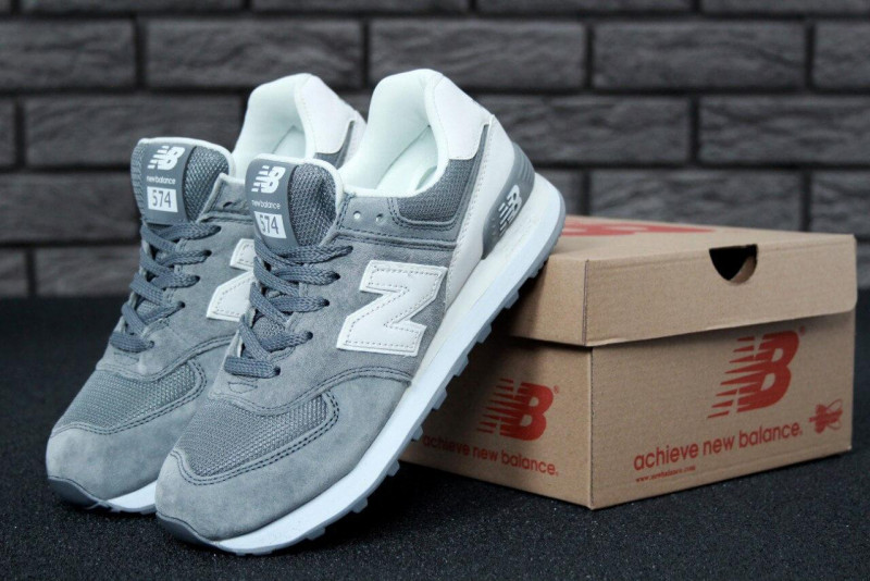  New Balance 574 Grey Suede (   574      36-44) 37