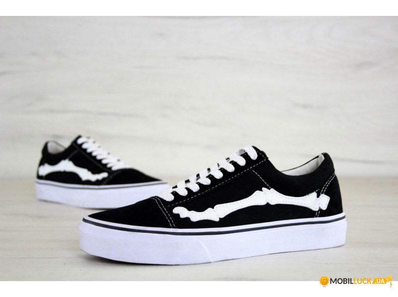  Vans Old School Black White Bones (    -  ) 42