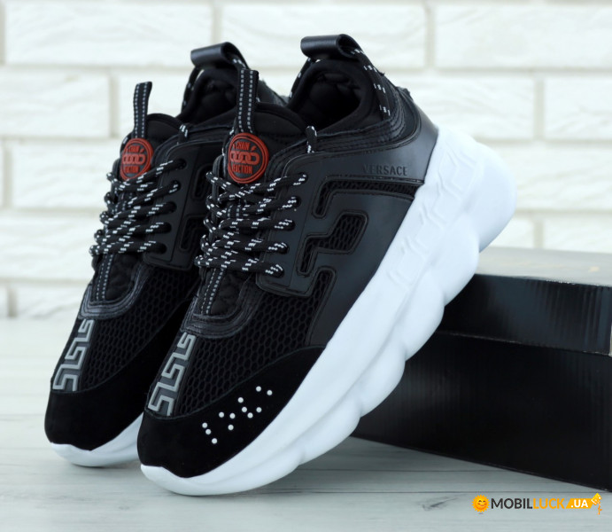     Versace Chain Reaction Black White ()    36-45 37