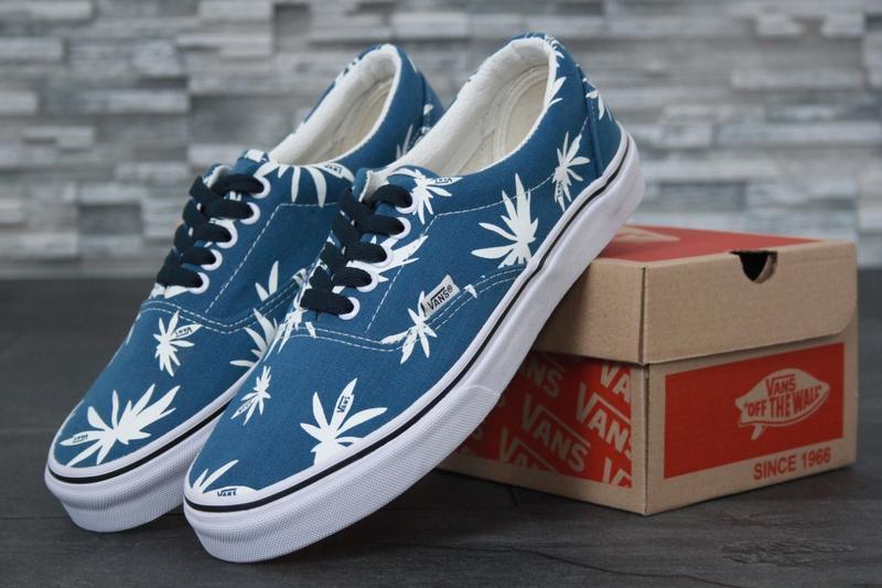  Vans Blue Palm 36