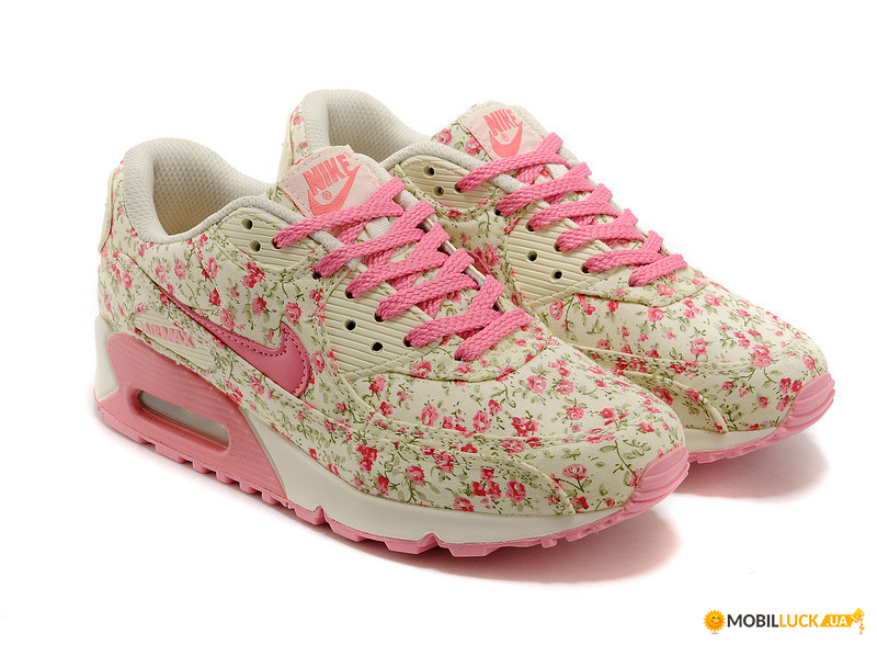   Nike Air Max 90 Pink Flower (   ) : 36-37 37