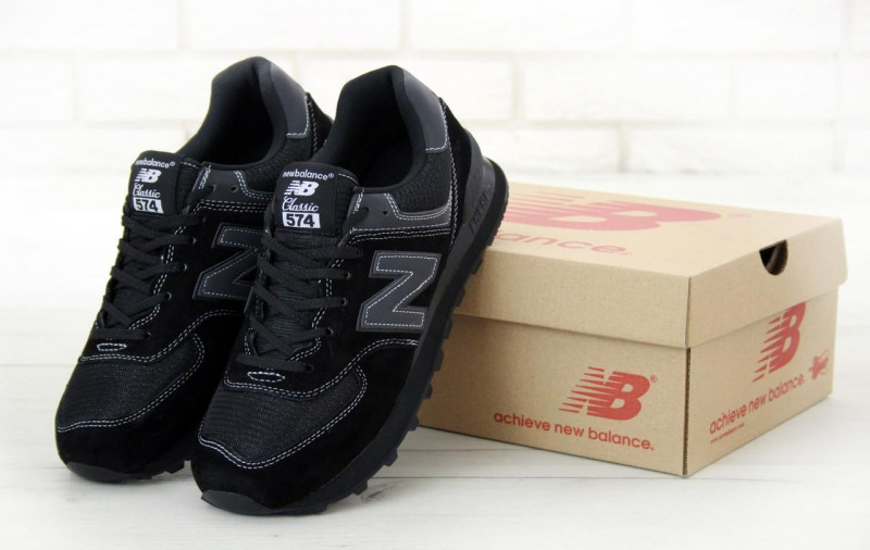   New Balance 574 Black (   574      36-45) 39